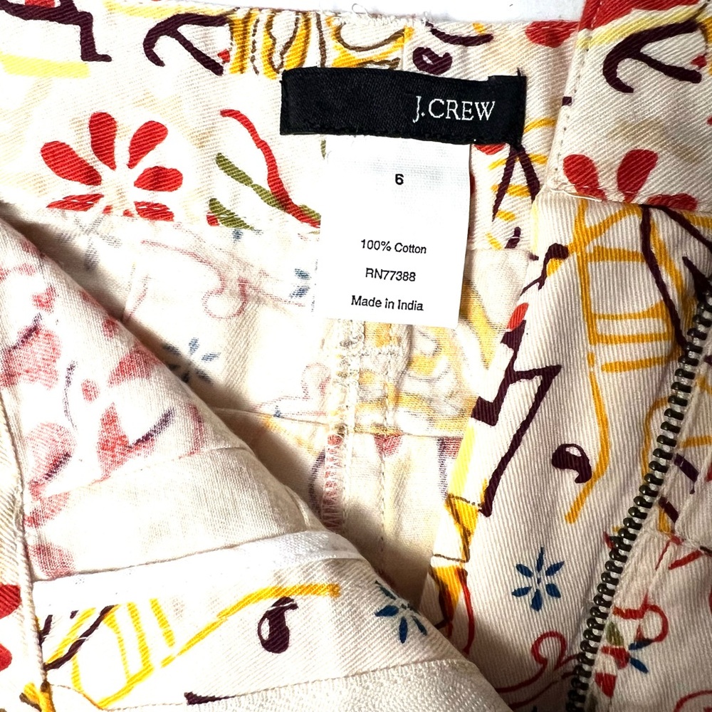 J Crew Patchwork Skirt - Picture 3 of 3